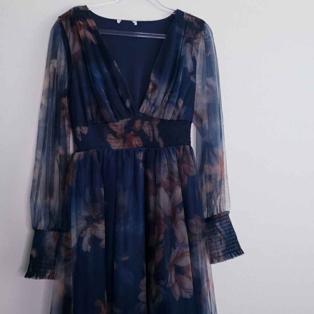 Baltic Born Layla Tulle Maxi Dress New Without Tags - Picture 3 of 8